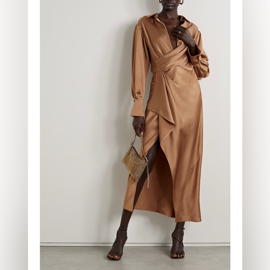 Jonathan Simkhai Talita Dress Taupe Size 2